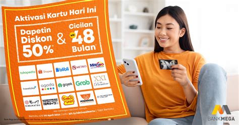 aktivasi kartu kredit mega